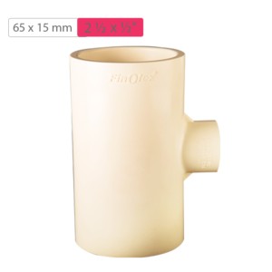 Finolex CPVC Reducing Tee 65x15mm SCH80