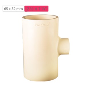 Finolex CPVC Reducing Tee 65x32mm SCH80