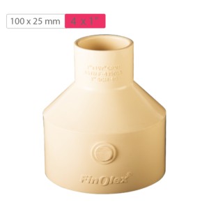 Finolex CPVC Reducer 100x25mm SCH80