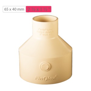 Finolex CPVC Reducer 65x40mm SCH80