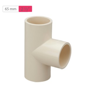 Finolex CPVC Tee 65mm 2.5inch SCH80