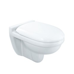 Jaquar Continental 380x545x415mm Wall Hung Water Closet with PP soft close seat cover