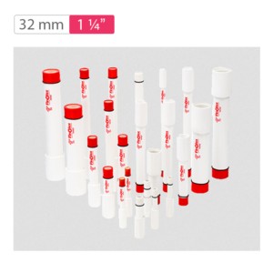 Finolex PVC U Column 32mm Standard 1.25inch 3meter Coupler Type Pipe