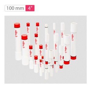 Finolex PVC U Column 100mm Standard 4inch 3meter Coupler Type Pipe