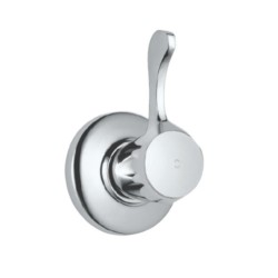 Jaquar Continental Flush Cock with Wall Flange 25mm with Lever Knob