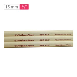 Finolex CPVC SDR13.5 15mm 0.5inch 3meter Pipe