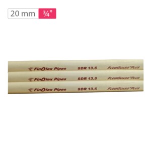 Finolex CPVC SDR13.5 20mm 0.75inch 3meter Pipe
