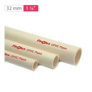 Finolex CPVC SDR11 32mm 1.25inch 3meter Pipe