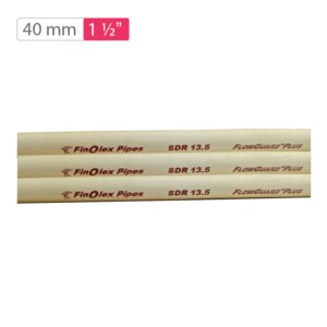 Finolex CPVC SDR13.5 40mm 1.5inch 5meter Pipe