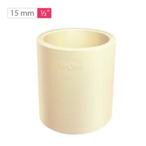 Finolex CPVC Coupler 15mm 0.5inch SDR11