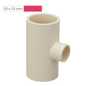 Finolex CPVC Reducing Tee 50x20mm