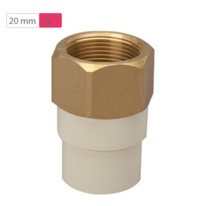Finolex CPVC FTA Brass Insert 20mm 0.75inch