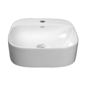 Somany Candy 410x410x130mm Over The Counter Art Wash Basin
