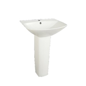 Rak Caspar 560x470x140 Wash Basin White with Caspar Full Pedestal