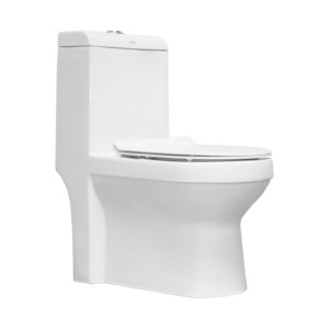 Cera Capstan S Trap 710x375x800 Snow White One Piece Water Closet with Soft close seat cover and twin flush