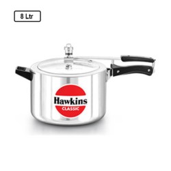 Hawkins Classic 8L Wide Pressure Cooker