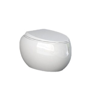 Rak Cloud Glossy White 560x350x360 Rimless Wall Hung Water Closet with Soft Close Quick Release SC