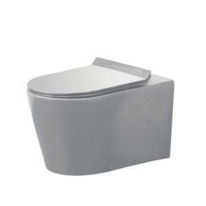 Varmora GlaceTone Colonna 550x360x360mm Grey Wall Hung Water Closet with L&Key Rack Bolt