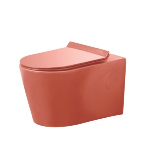 Varmora GlaceTone Colonna 550x360x360mm Terracota Wall Hung Water Closet