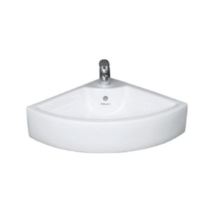 Somany Corner 550x430x120mm Wash Basin