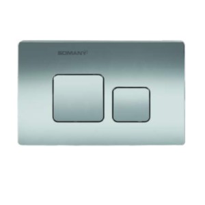 Somany Cube 240x160mm Press Panel Chrome Shine