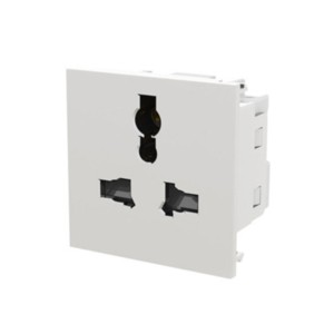 Goldmedal Curve 6A Universal Socket 2M White