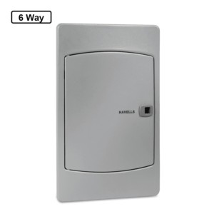 Havells 6Way TPN QVE Plus Distribution Board DHDMTHODDW06