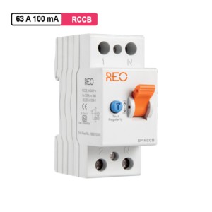 Reo 63A 100 Ma Dp Rccb Tog. Type AC