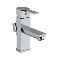 Jaquar D'Arc Single Lever Basin Mixer with Popup Waste System with 450mm Long Braided Hoses