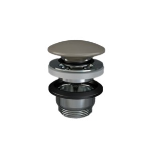 Rak Ceramic Click Clack Popup Waste Matt Cappuccino