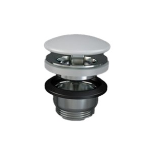 Rak Ceramic Free Flow Popup Waste Matt White