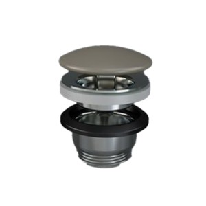 Rak Ceramic Free Flow Popup Waste Matt Cappuccino