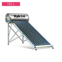 Hykon HexaP130 Mirror Finish outer tank and end dish, PP Inner Tank, 58x2100 Evacuated 10 Glass Tubes 2000PM Premium Solar Water Heater