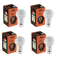 GM Glo 9W LED Bulb CDL (Pack of 4)