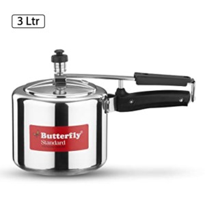 Butterfly Durabase Plus ILC 3L Aluminium Pressure Cooker