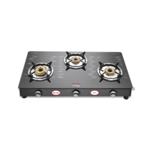 Preethi Electra 3B Glass Top Gas Stove