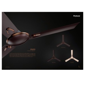 Goldmedal Enzo 1200mm Topaz Gold Ceiling Fan