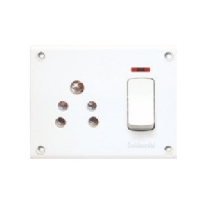 Goldmedal Essenza 10A Switch Socket Combined with indicator