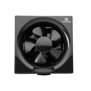 Ottomate Flow Exhaust 6inch 150mm 275CMH 1300RPM 30W 6 Blade Fan Black