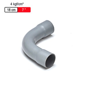 Astral Aquasafe Solvent Fitted Fabricated Fittings Bend 90° 4kgf/cm² 18cm 7inch