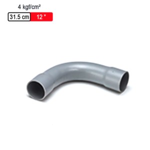 Astral Aquasafe Solvent Fitted Fabricated Fittings Bend 45° 4kgf/cm² 31.5cm 12inch