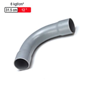 Astral Aquasafe Solvent Fitted Fabricated Fittings Bend 45° 6kgf/cm² 31.5cm 12inch