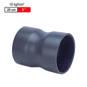 Astral Aquasafe Solvent Fitted Fabricated Fittings Coupler 10kgf/cm² 20cm 8inch