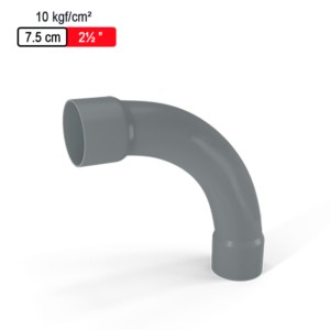 Astral Aquasafe Solvent Fitted Fabricated Fittings Bend 45° 10kgf/cm² 7.5cm 2.5inch