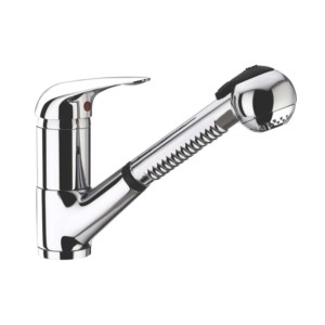 Cera Platinum single lever sink mixer table mounted with swivel spout 