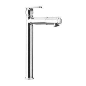 Cera Titanium Pillar cock with 300mm long extended body with aerator