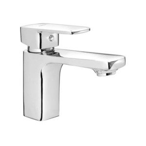Cera Ruby Single lever basin mixer with 450mm braided connection pipe