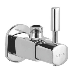 Cera Gayle Angle cock with wall flange