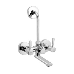 Cera Gayle Wall Mixer with bend pipe for overhead shower with built in non return valve