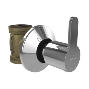 Cera Victor Concealed stop cock 15mm with adjustable wall flange